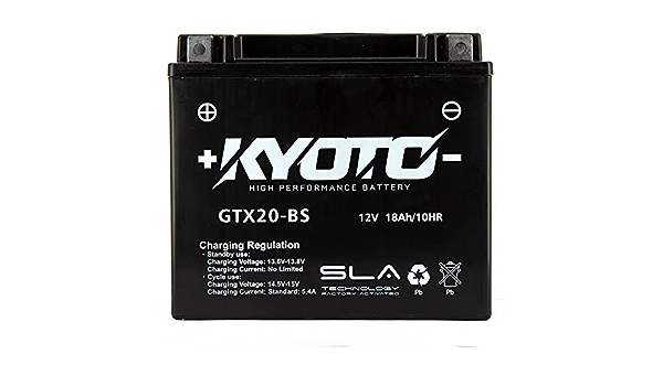 Batteria auto KYOTO Moto GTX20 BS EN AGM 12V 18Ah 270A
